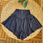 دامن تنیسی زنانه کشاله دار فلامنت مشکی سایز S-M-L