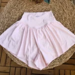 دامن تنیسی زنانه کشاله دار صورتی سایز اسمال