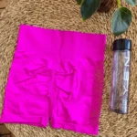 شورتک ورزشی زاپ دار سیملس سایز L سرخابی