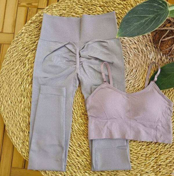 مجموعه ست نیمتنه و لگ زنانه رنگ فیلی