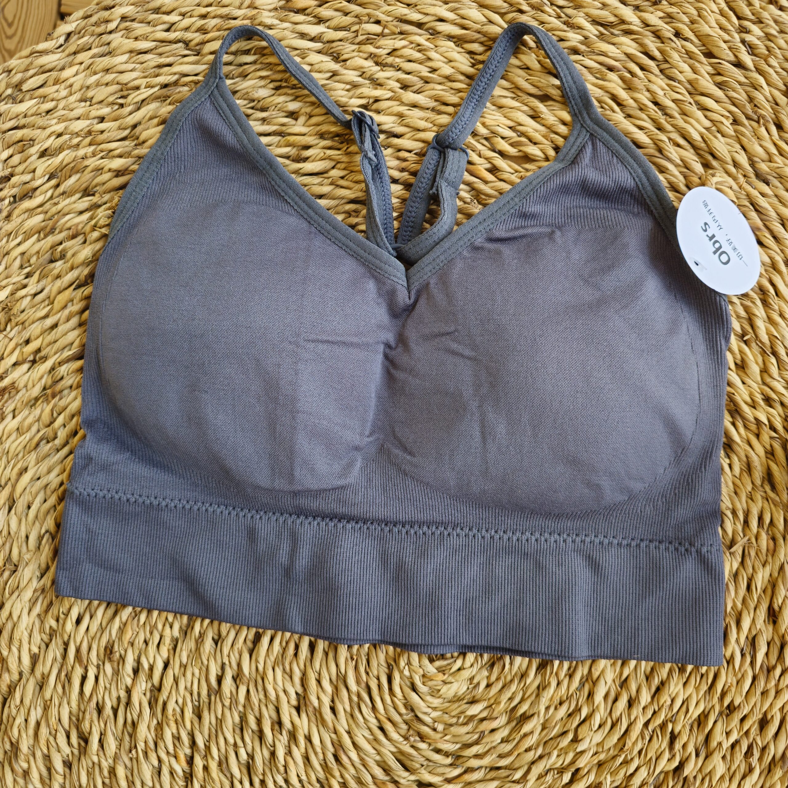 ست نیمتنه و شورتک ورزشی زنانه سیملس فری سایز طوسی - تصویر 4